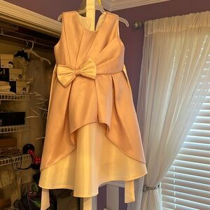 Girls satin dress